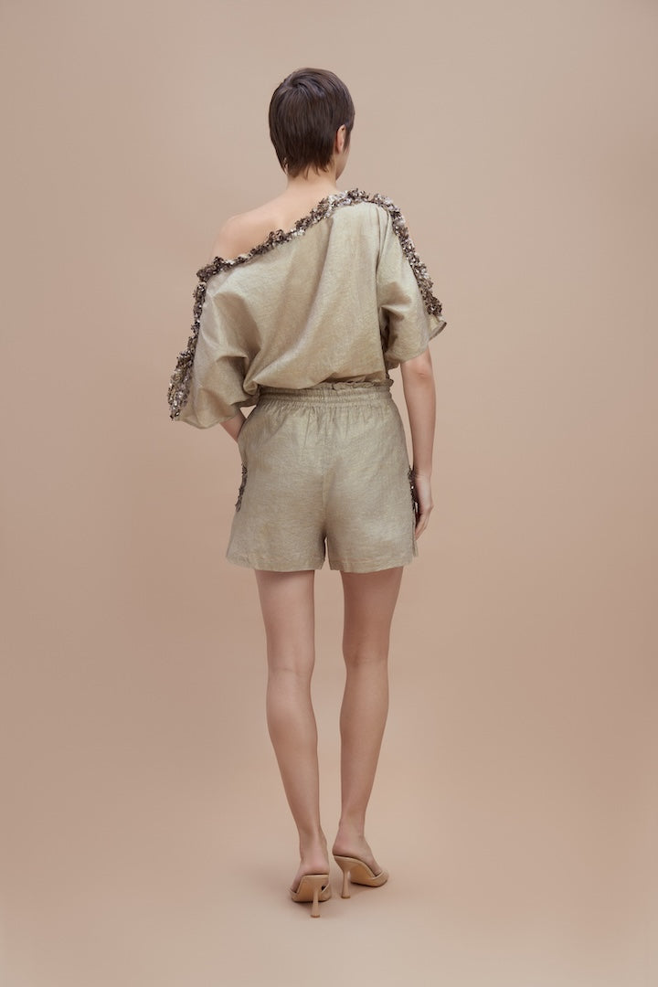 Woman Aster Shorts Natural Bronze 2000544 | Sana Osmani