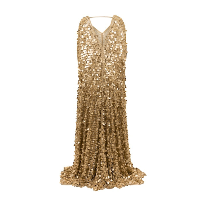 Woman DIVA KAFTAN Gold Sequin 2001881 | Sana Osmani
