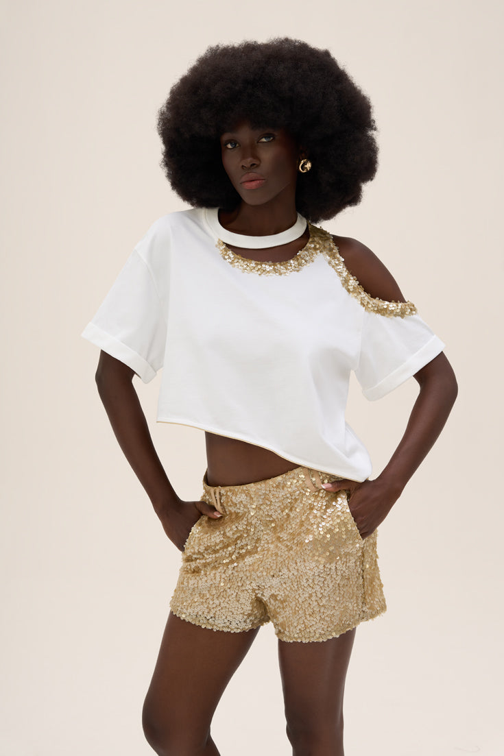Woman GLOW TOP White 2002247 | Sana Osmani