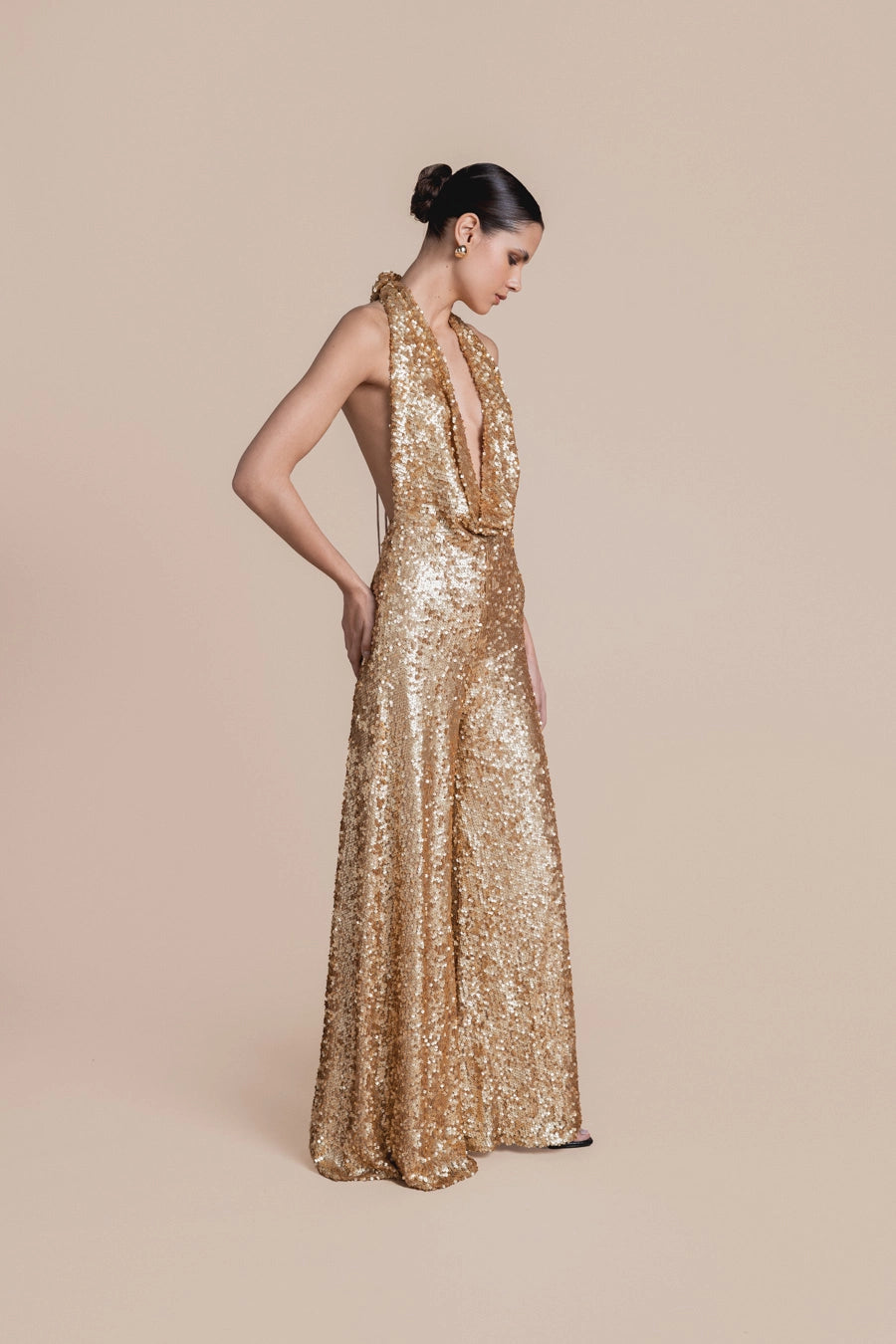 Woman Diana Jumpsuit Olive 2000788 | Sana Osmani