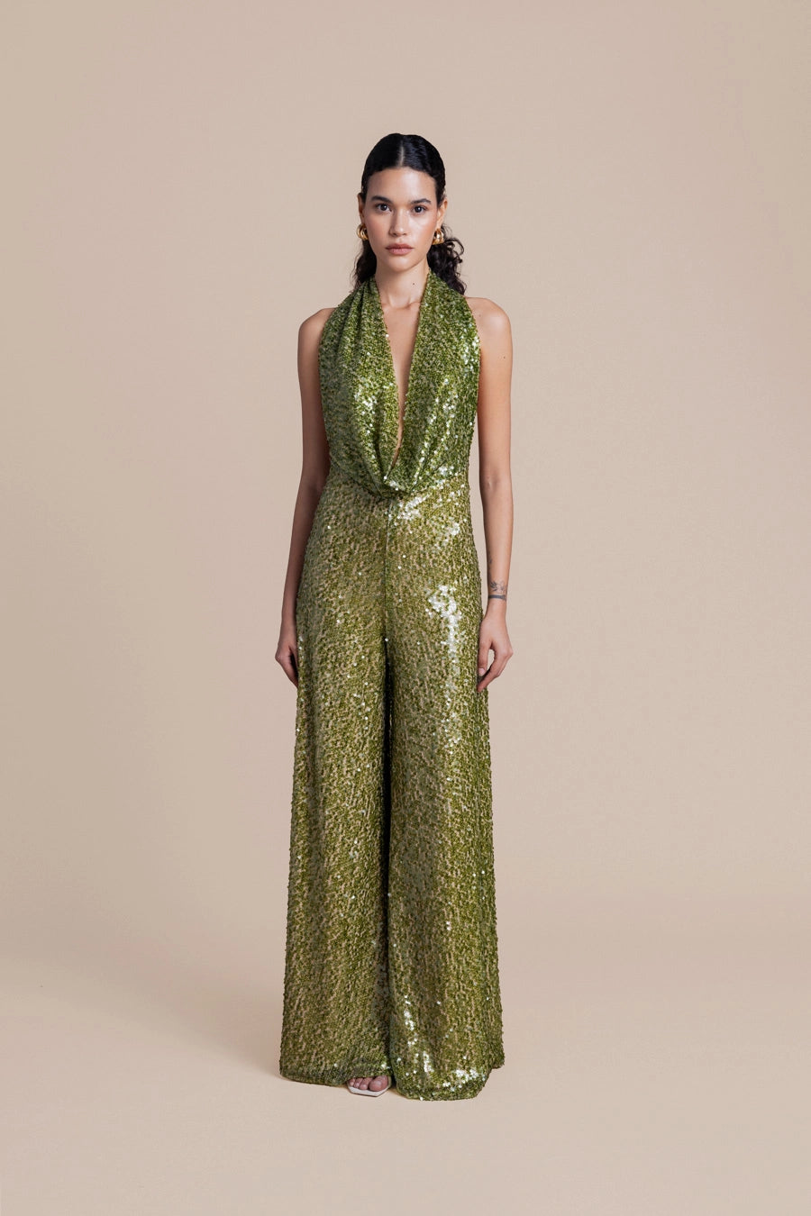 Woman Diana Jumpsuit Olive 2000788 | Sana Osmani