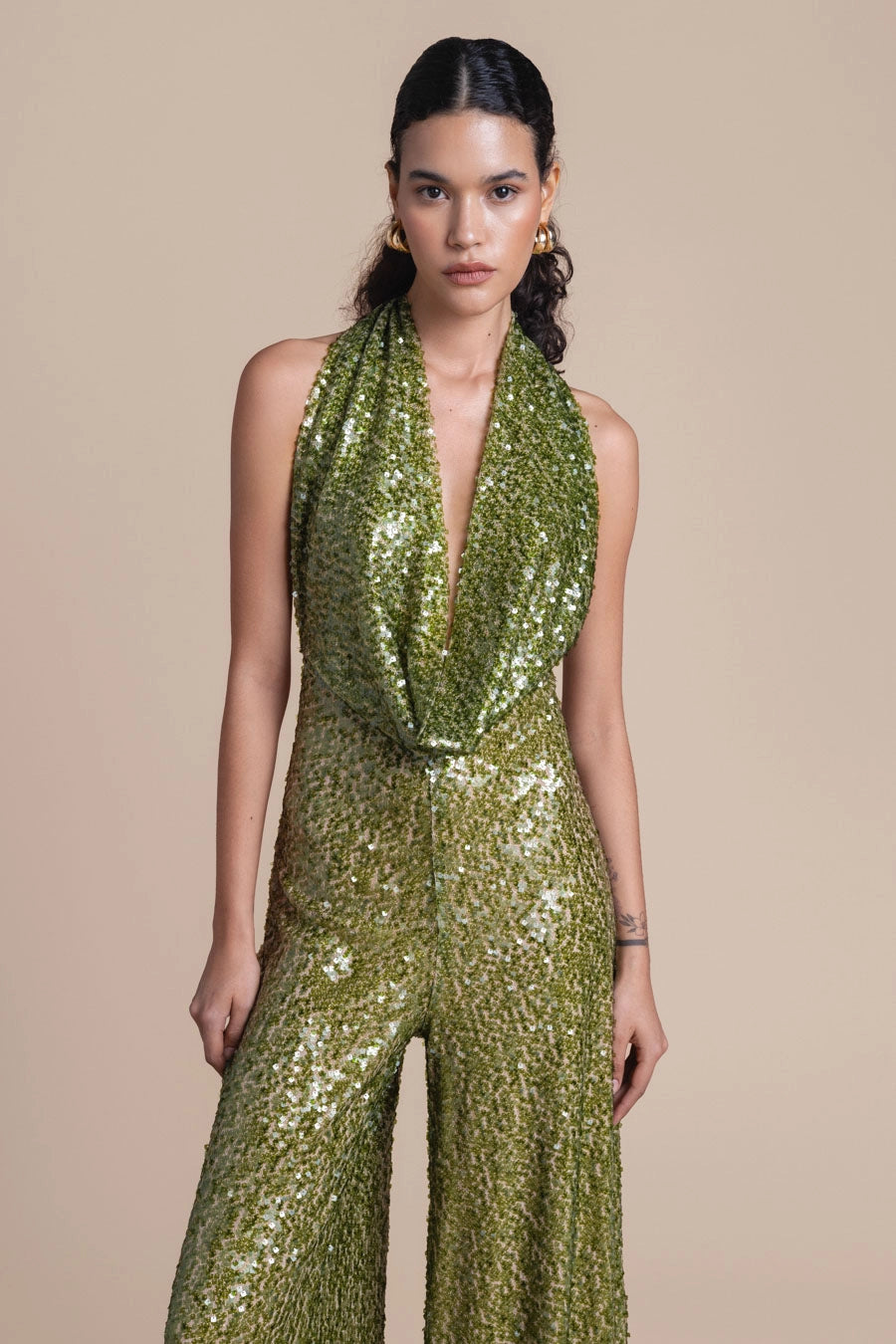 Woman Diana Jumpsuit Olive 2000788 | Sana Osmani