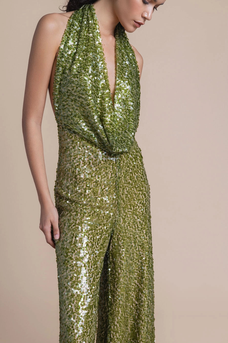 Woman Diana Jumpsuit Olive 2000788 | Sana Osmani