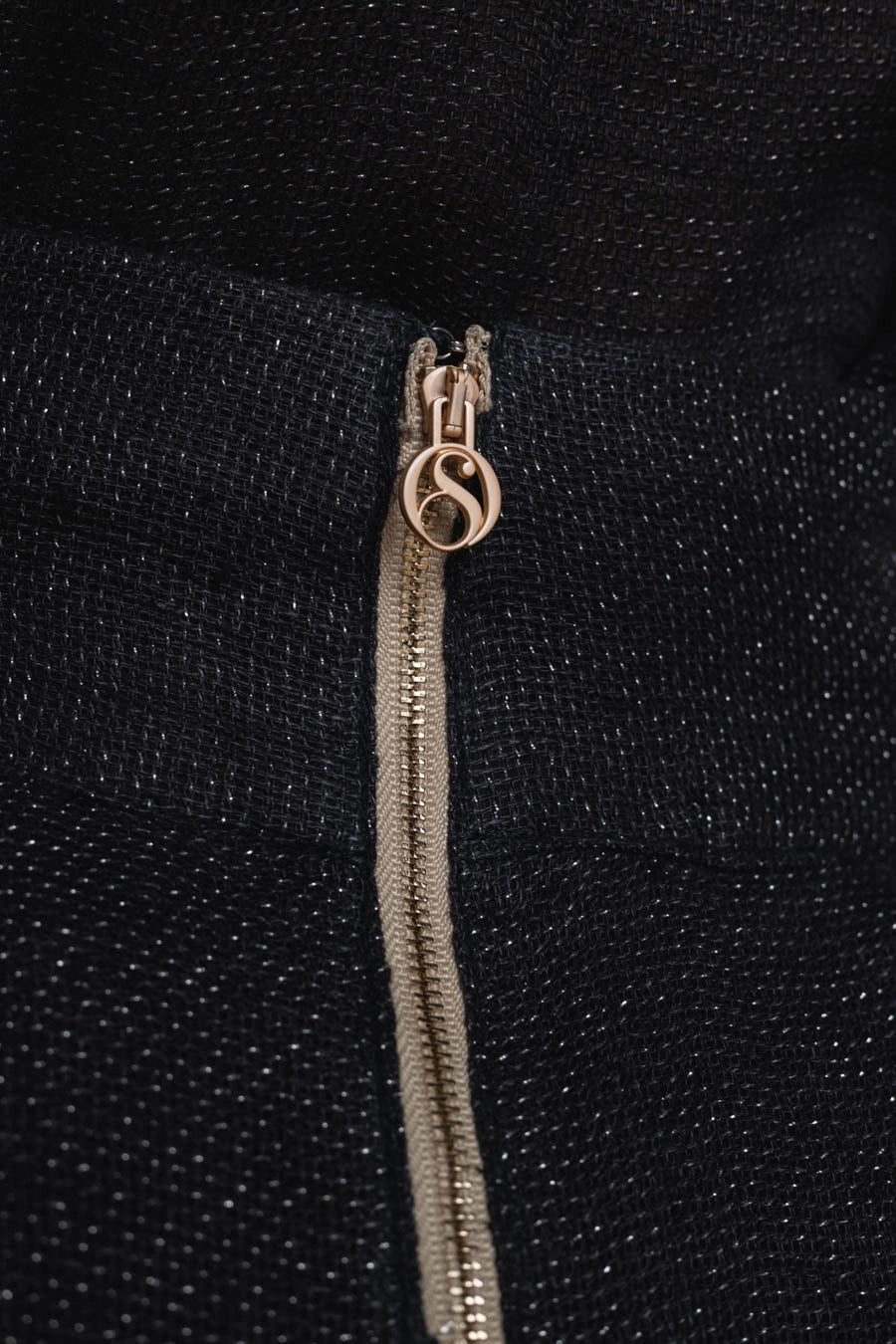 Woman Ozei Wide Leg Pants Black Rich Gold 2001473 | Sana Osmani