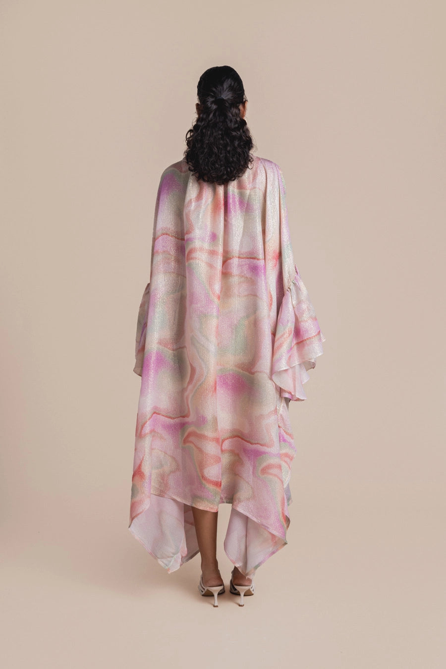 Woman MEGAN KAFTAN Gelato Shiny Silk 2001589 | Sana Osmani