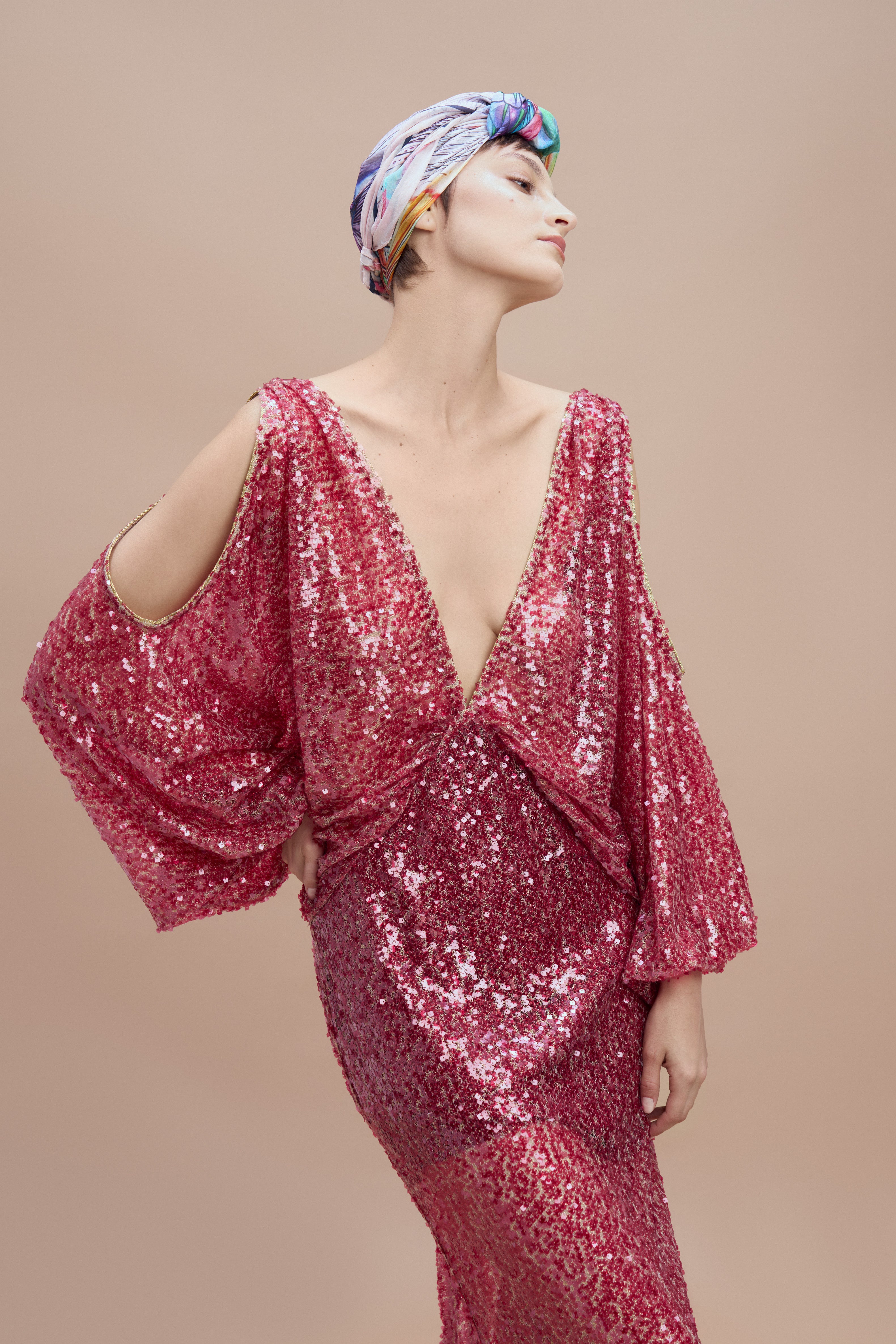 Woman MIMI SEQUIN DRESS Gold 2001902 | Sana Osmani