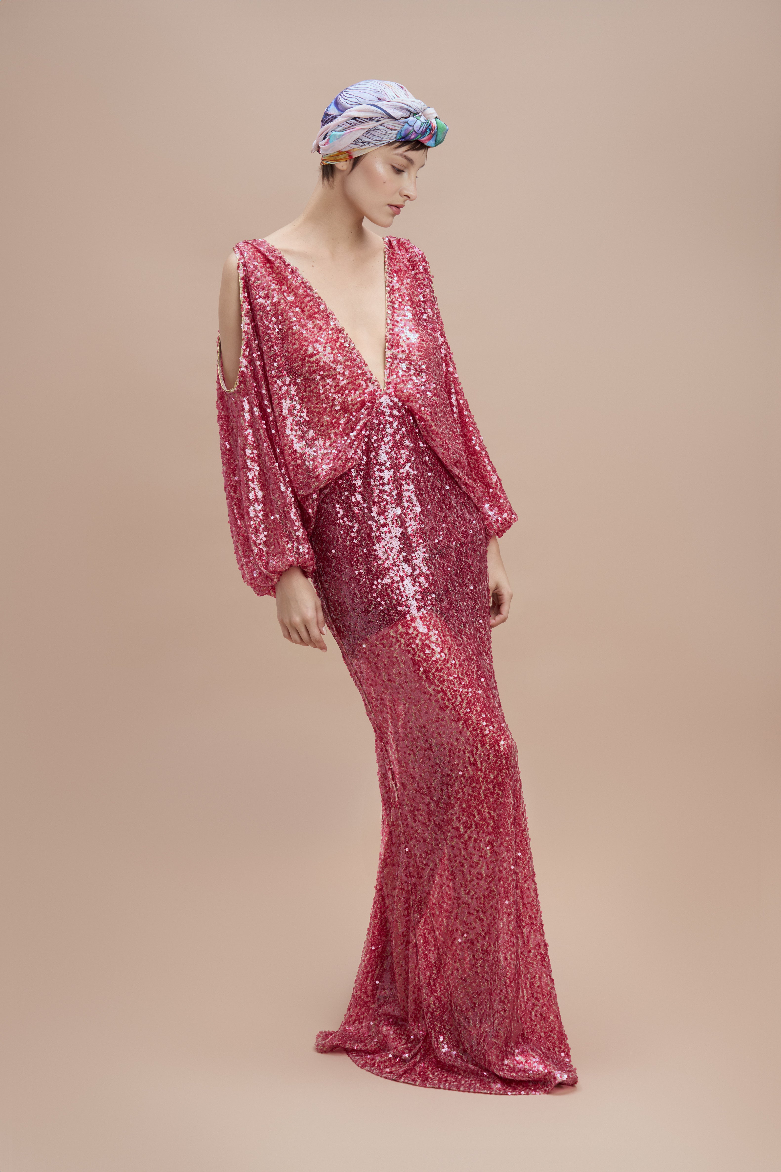 Woman MIMI SEQUIN DRESS Gold 2001902 | Sana Osmani