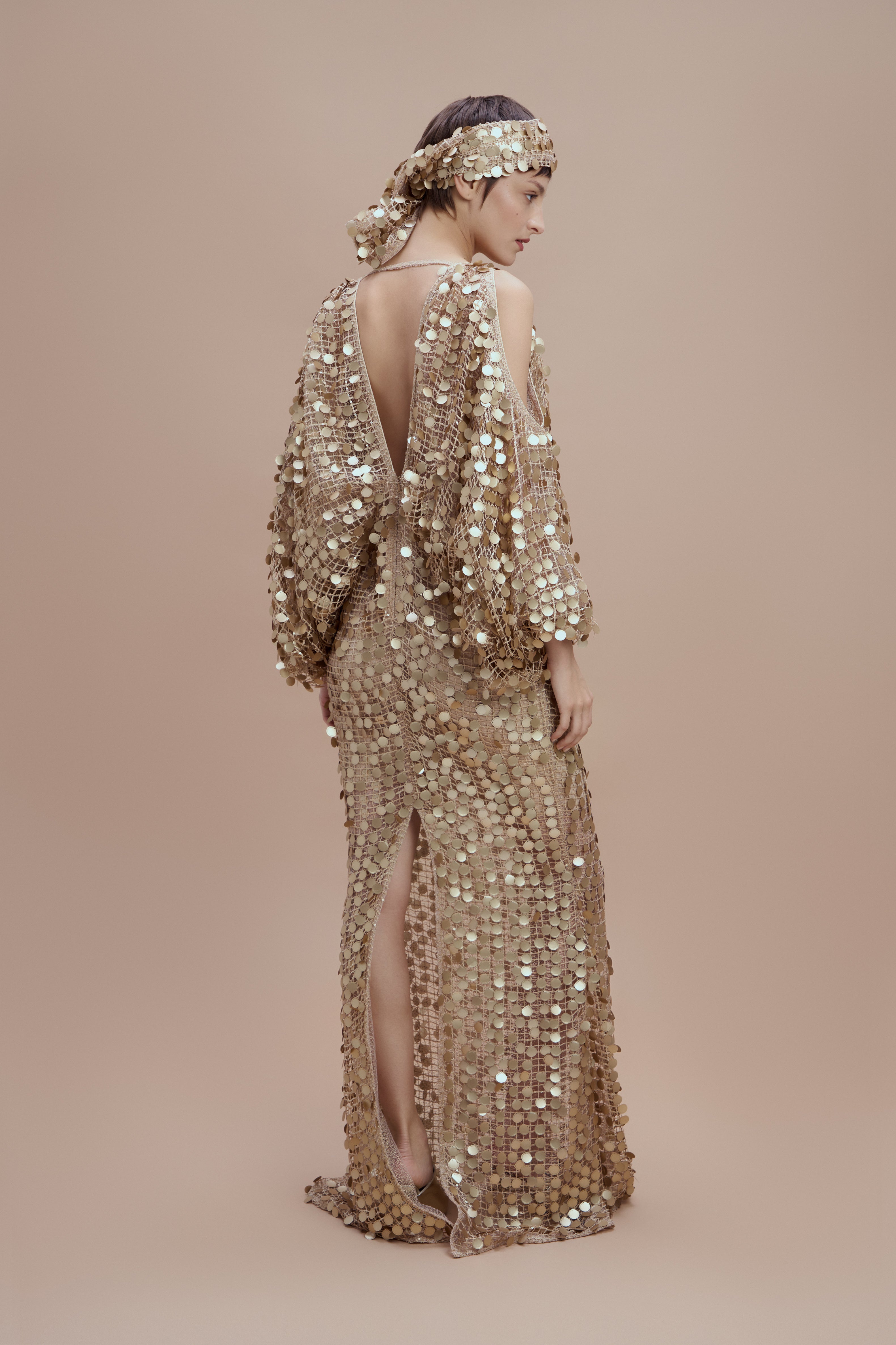 Woman MIMI SEQUIN DRESS Gold 2001902 | Sana Osmani