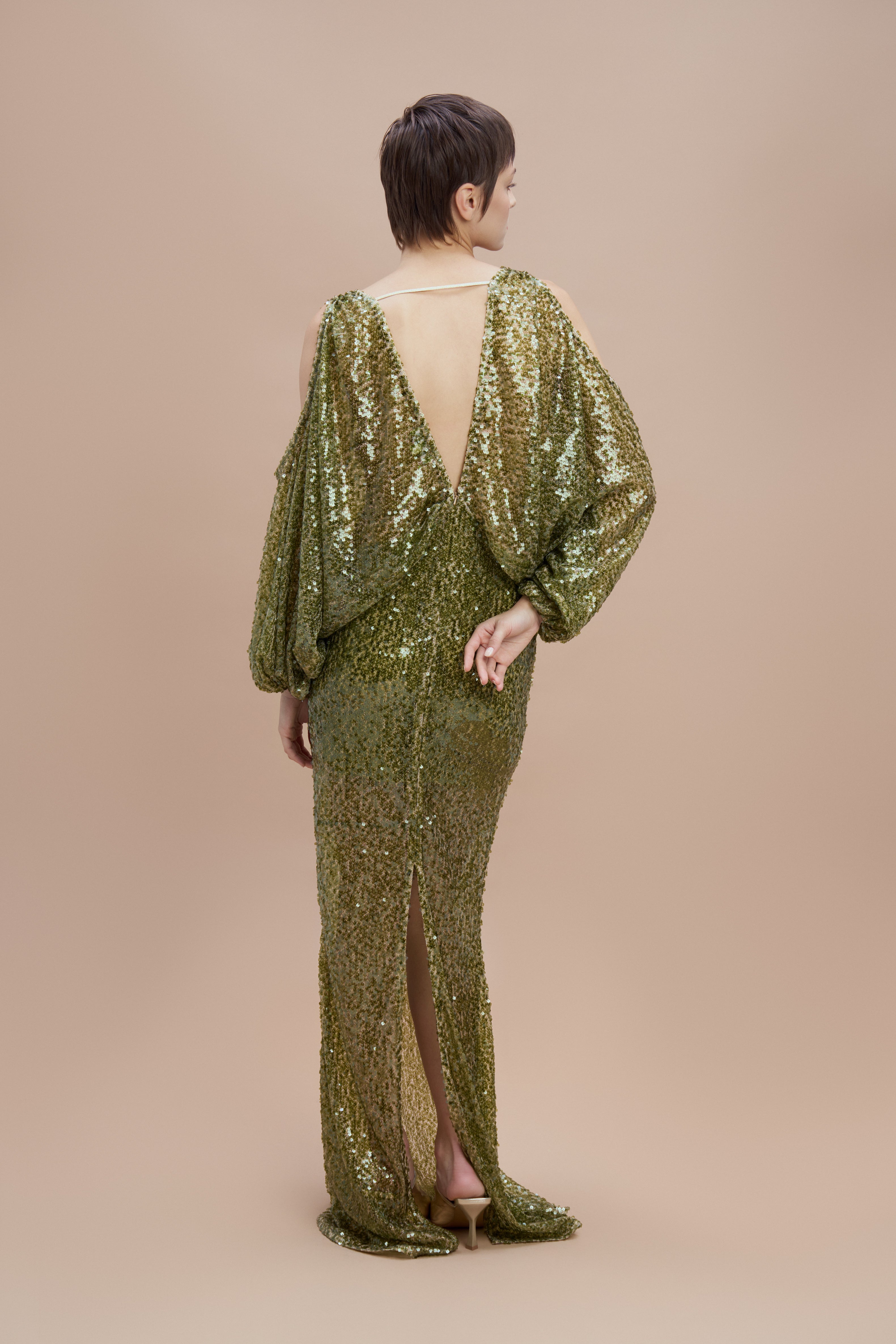 Woman MIMI SEQUIN DRESS Gold 2001902 | Sana Osmani