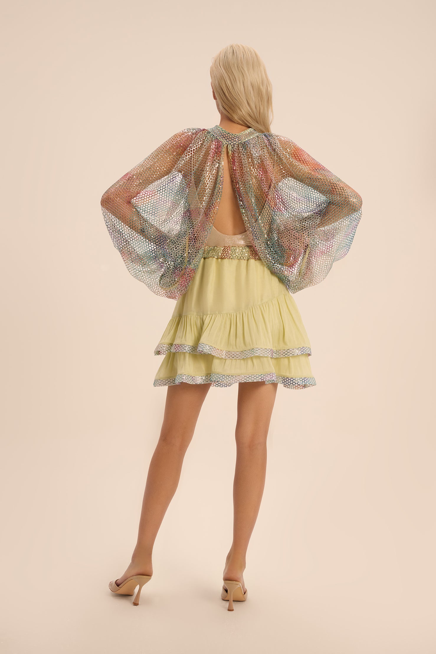 Woman NARUI TOP OFF WHITE GOLD 2002185 | Sana Osmani