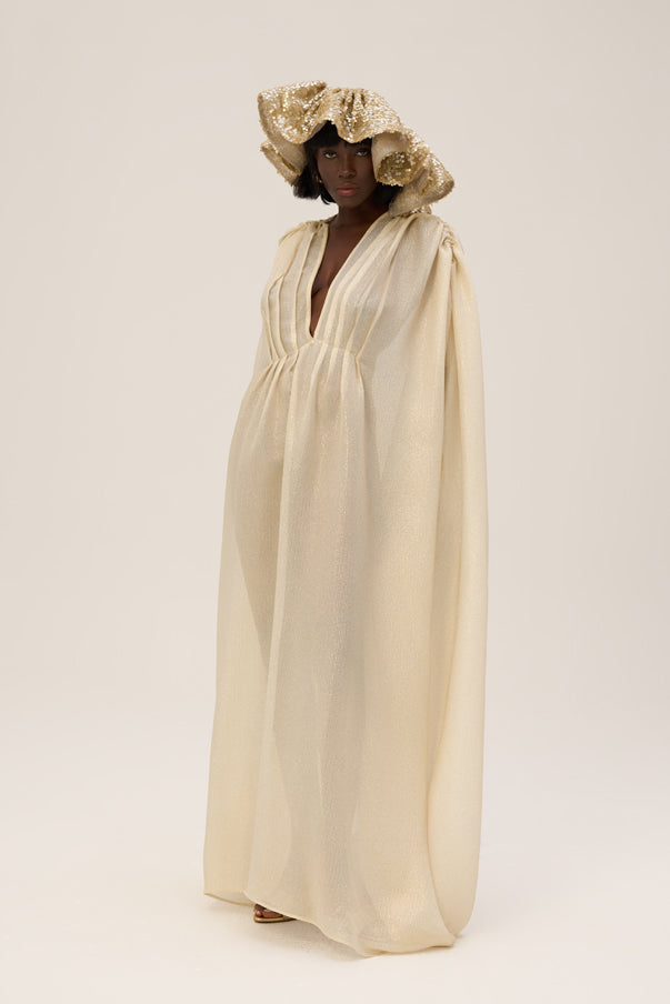 Woman Rhodes Kaftan Dress Aqua Green 2000999 | Sana Osmani