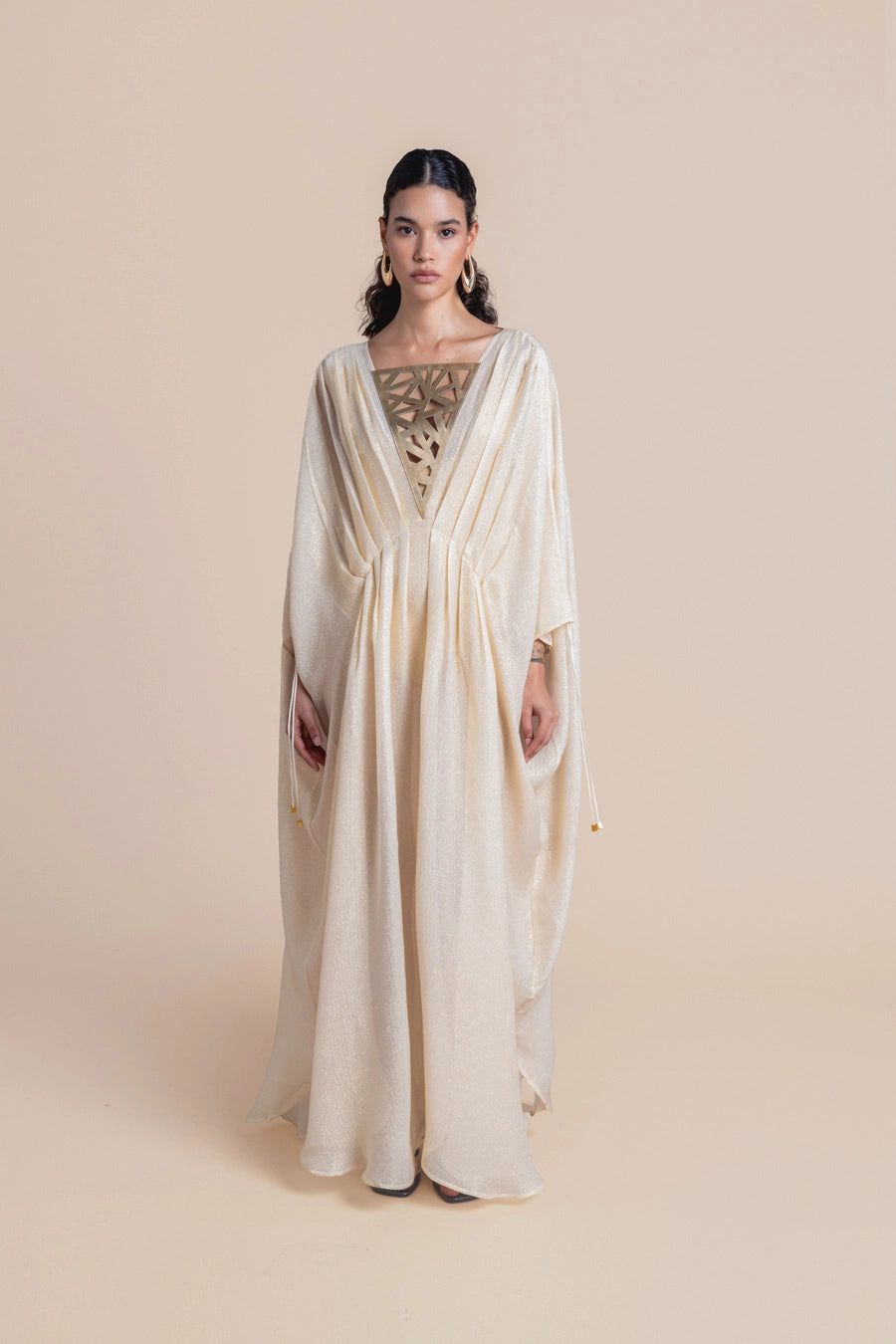 Woman Rhodes Kaftan Dress Aqua Green 2000999 | Sana Osmani