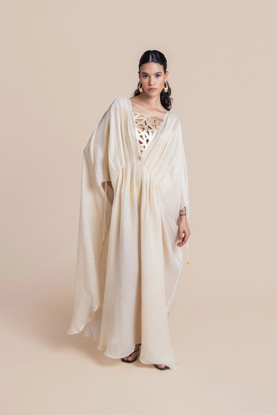 Woman Rhodes Kaftan Dress Aqua Green 2000999 | Sana Osmani