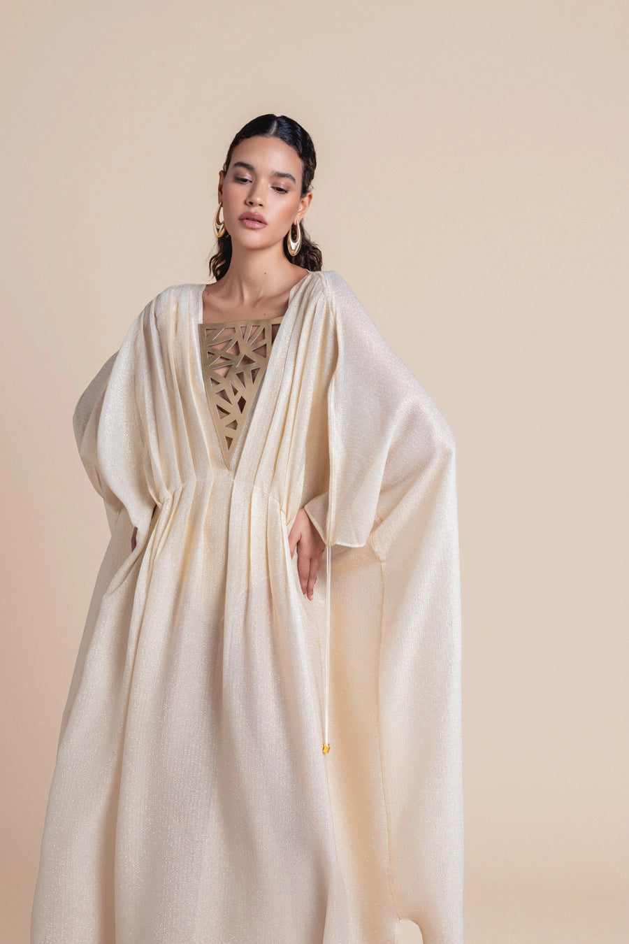 Woman Rhodes Kaftan Dress Aqua Green 2000999 | Sana Osmani