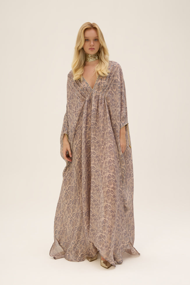 Woman Rhodes Kaftan Dress Aqua Green 2000999 | Sana Osmani