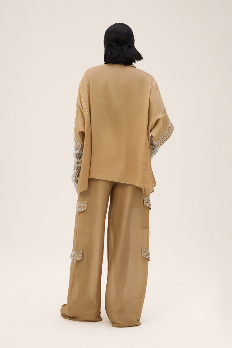 Woman SAGE TOP AND PANTS SET Fuchsia 2002361 | Sana Osmani