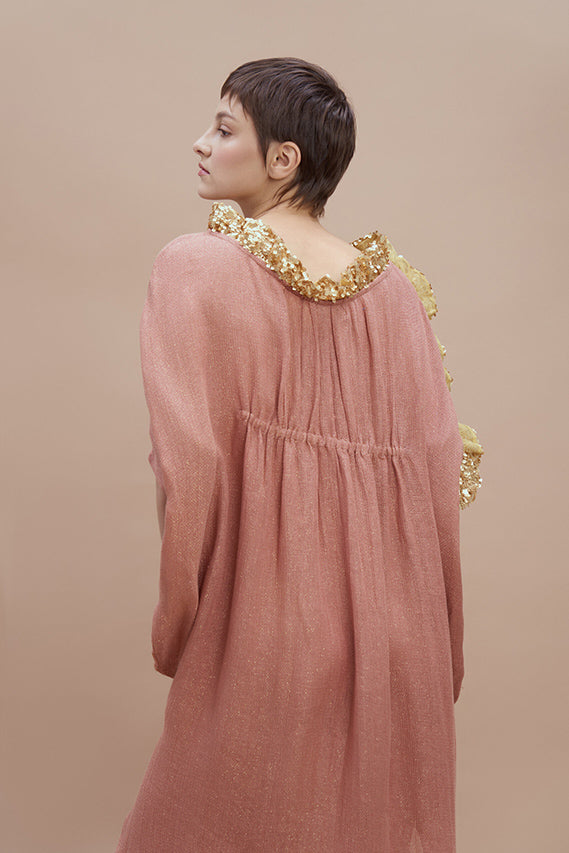 Woman ZELDA Kaftan NATURAL GOLD 2000369 | Sana Osmani