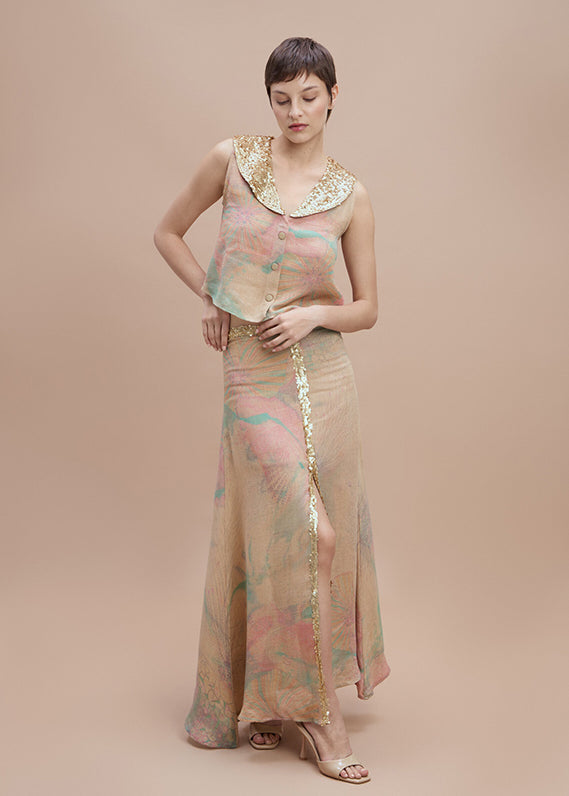 AGUA LONG SKIRT XS | Sana Osmani