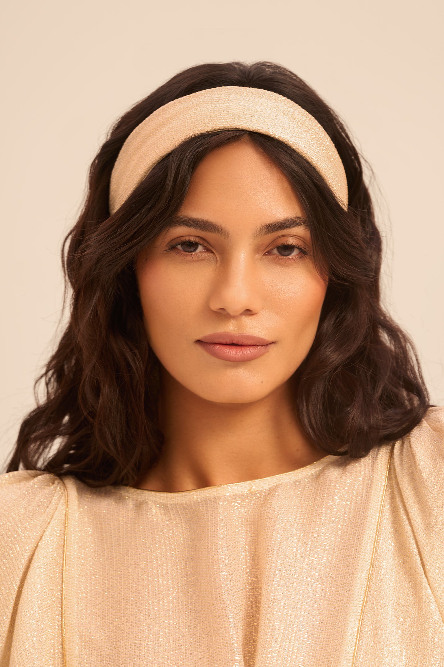 Woman AURA SILK BANDANA Toffee 2002771 | Sana Osmani