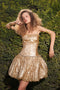 AURORA SEQUIN MINI BALLON DRESS
