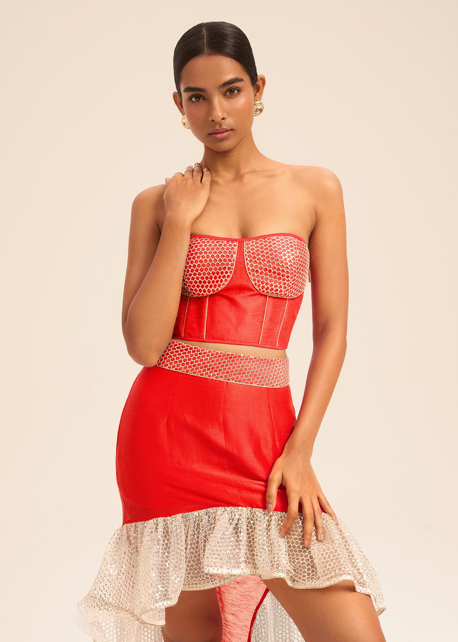 Woman BRIDGET LINSILK CORSET Dalma Black 2002943 | Sana Osmani