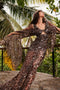 SAVANNA SEQUIN MAXI SLEEVES DRESS