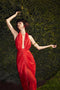 ATHENA LINEN SILK  DRESS