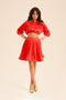 DHALIA LINSILK SKIRT