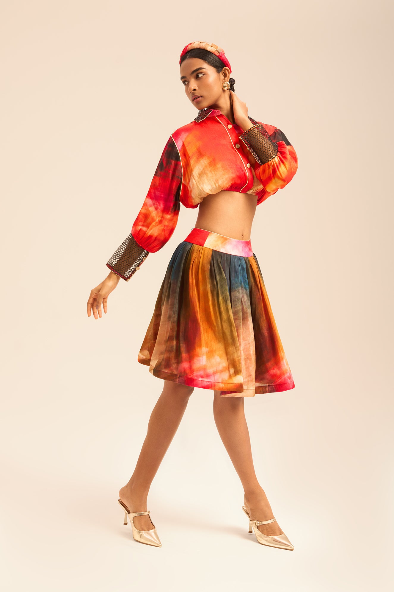 Woman DHALIA LINSILK TOP Vanilla 2003244 | Sana Osmani