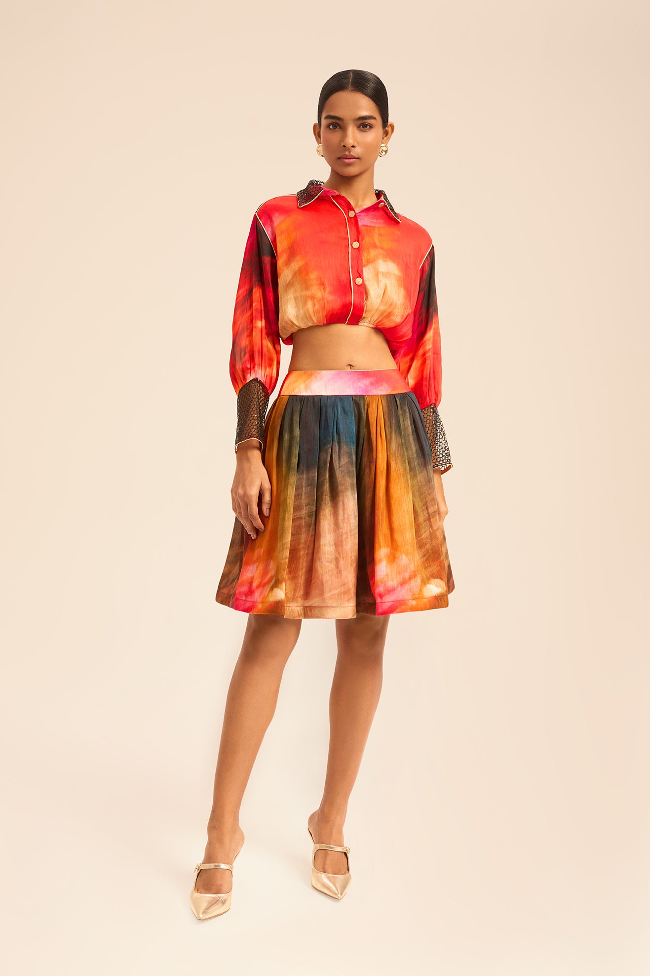 Woman DHALIA LINSILK TOP Vanilla 2003244 | Sana Osmani