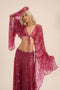 KATRINA TIE-UP FRONT SEQUIN SHIRT