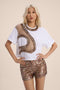 LUMINE COTTON T-SHIRT