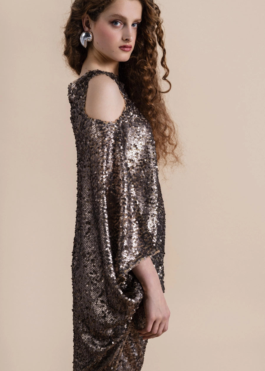 Woman Djuna High Waisted Pants Bronze 2000512 | Sana Osmani