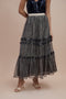 Milka Long Sequin Skirt