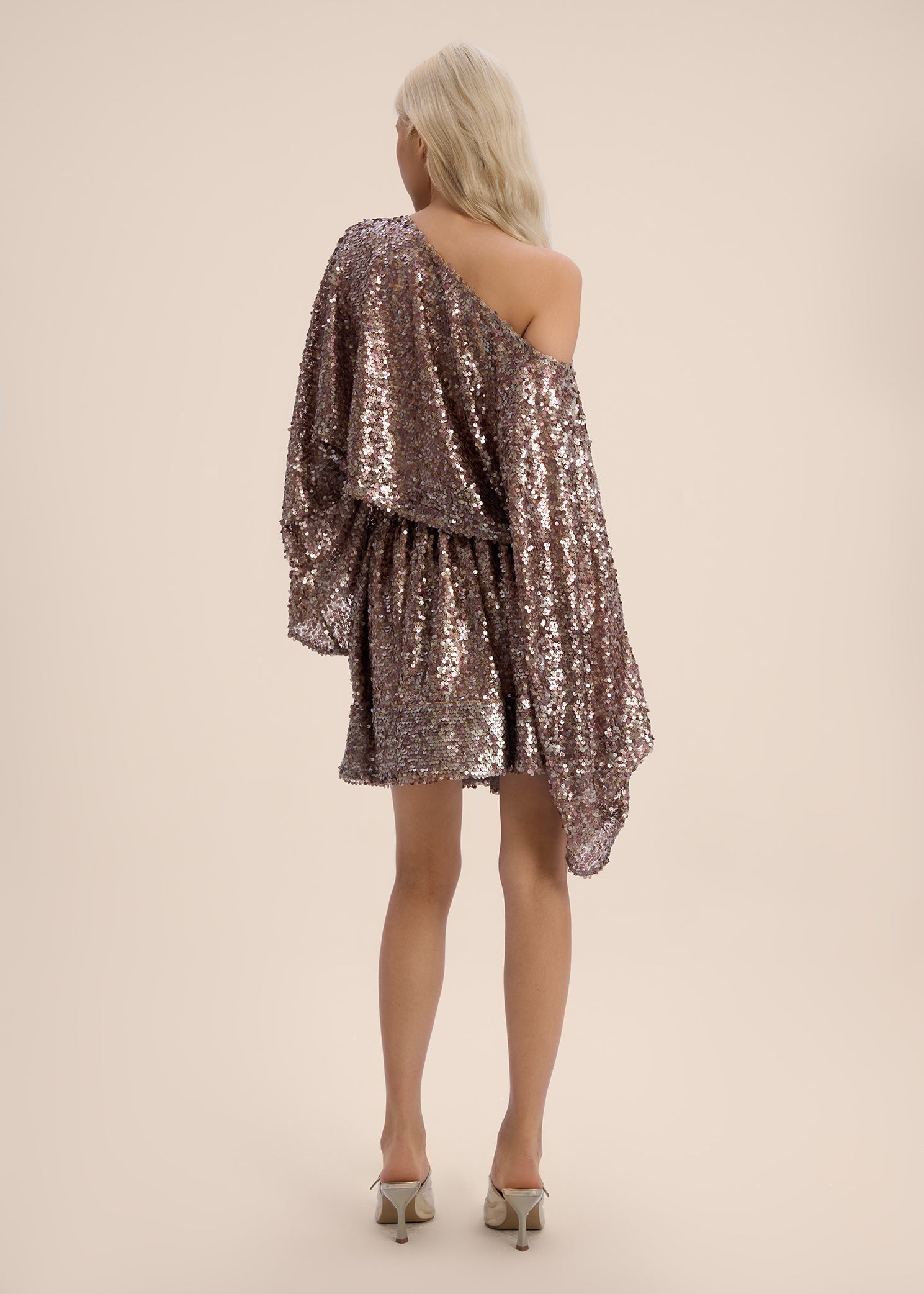 Woman NOIRE SEQUIN LONG SLEEVES SHIRT Macchiato 2002727 | Sana Osmani
