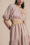 Nirvana One Shoulder Maxi Dress