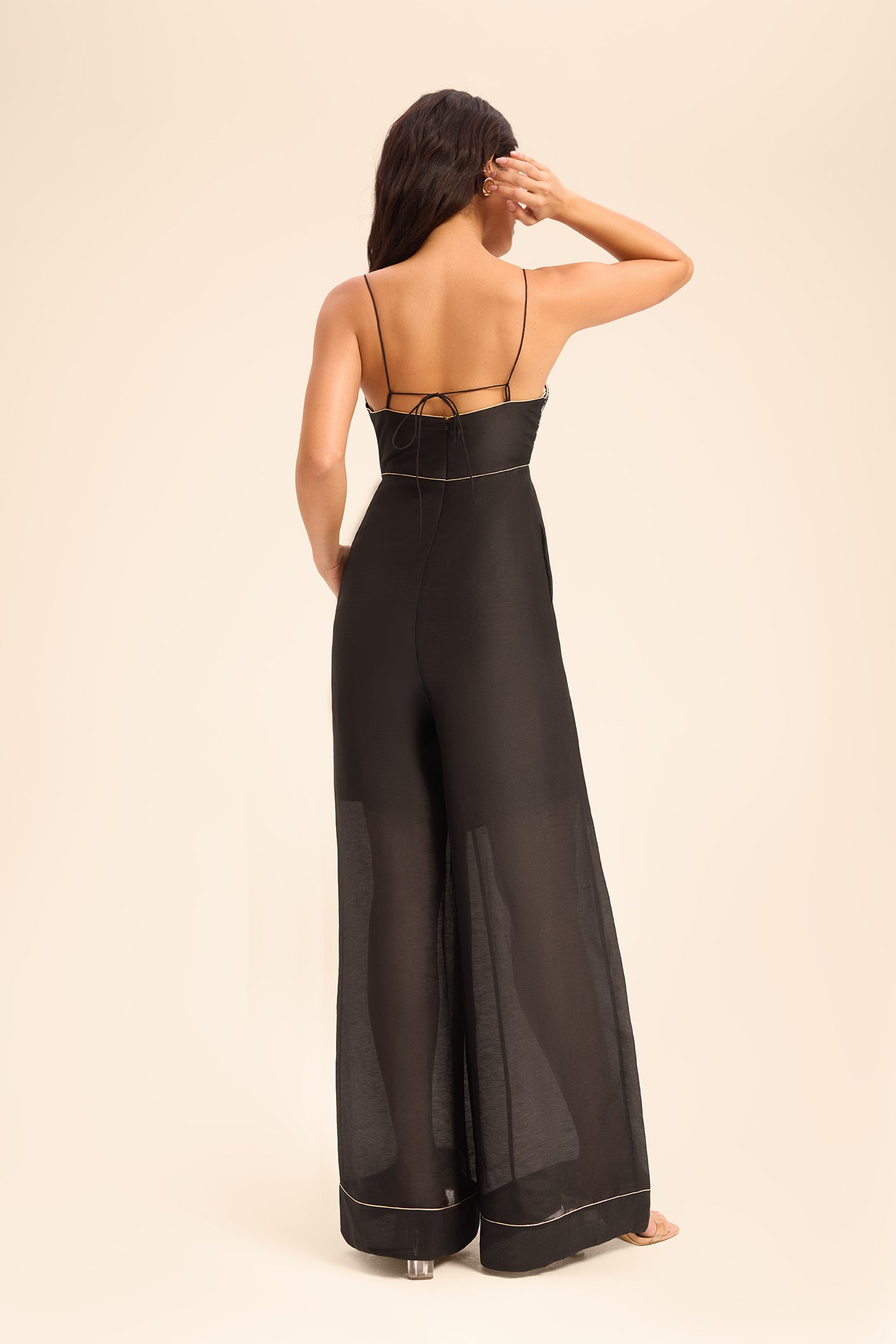 Woman PAPAVERO LINKSILK JUMPSUIT Blush 2002973 | Sana Osmani