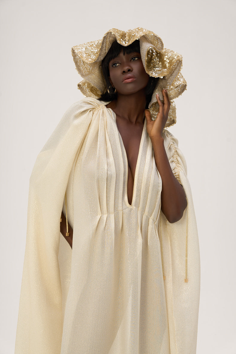 Woman Rhodes Kaftan Dress Aqua Green 2000999 | Sana Osmani