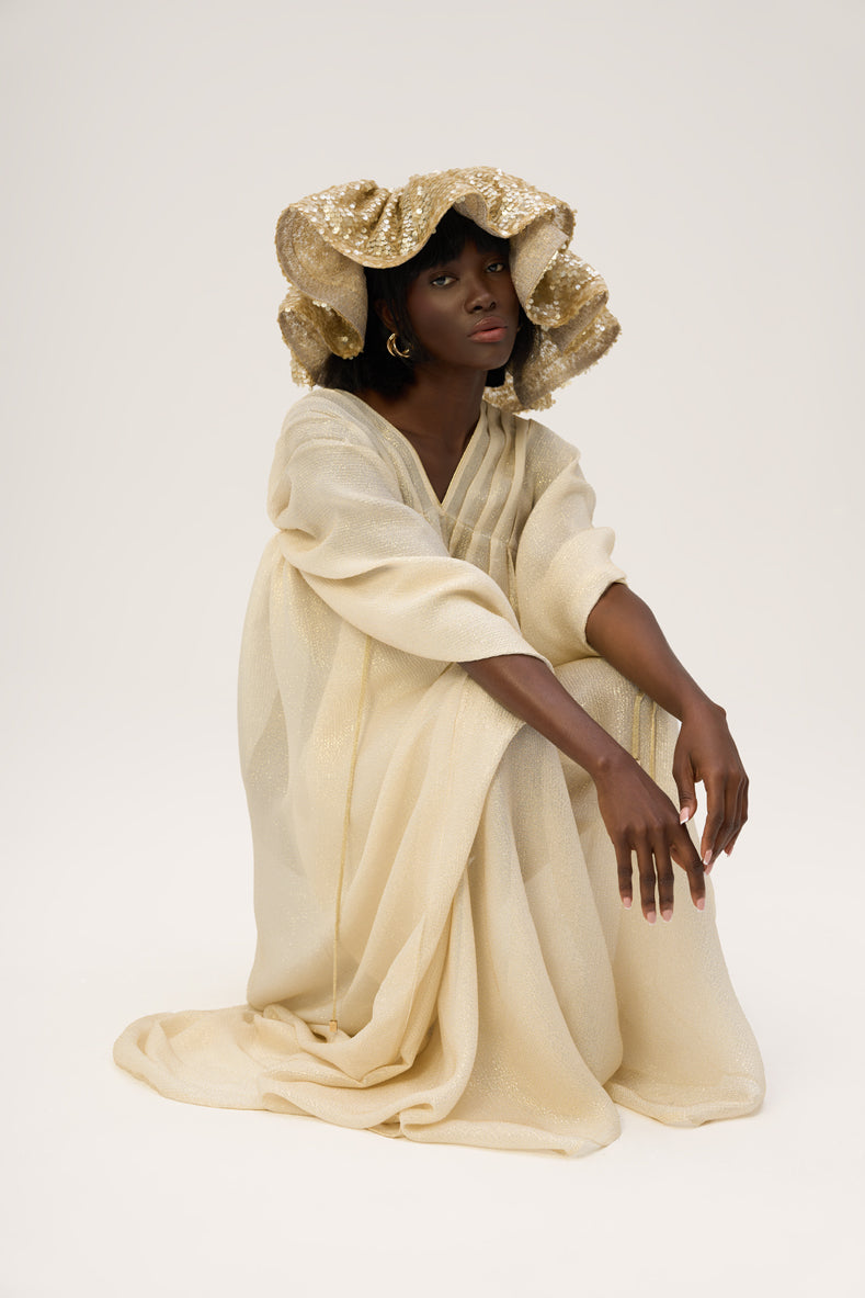 Woman Rhodes Kaftan Dress Aqua Green 2000999 | Sana Osmani