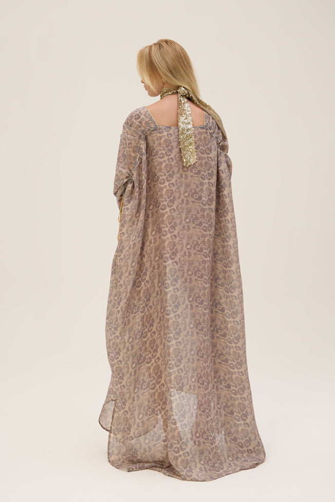 Woman Rhodes Kaftan Dress Aqua Green 2000999 | Sana Osmani