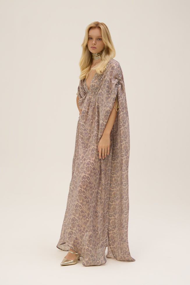 Woman Rhodes Kaftan Dress Aqua Green 2000999 | Sana Osmani