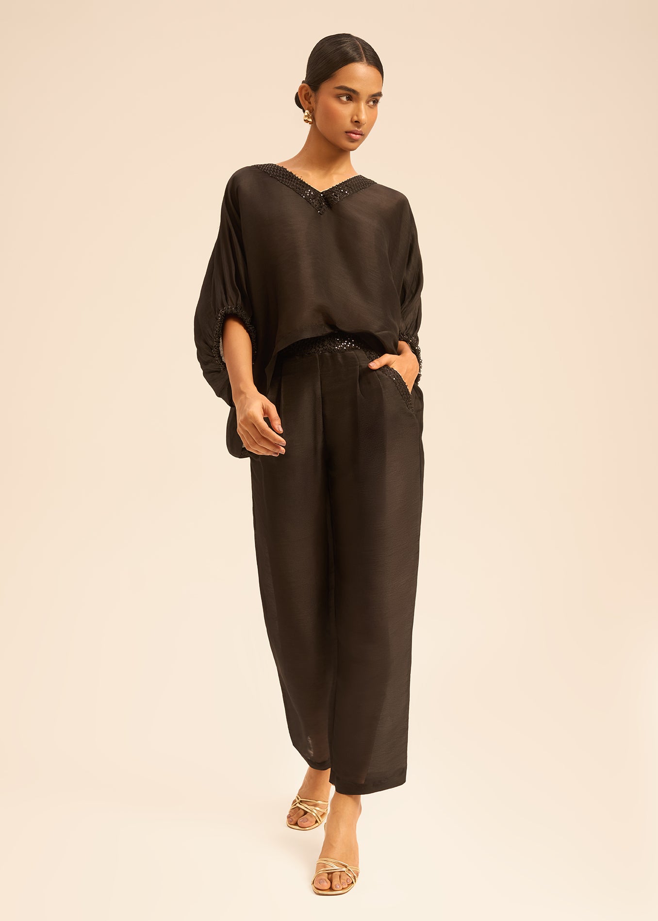 Woman ROSEY LINSILK SHIRT Blush 2002842 | Sana Osmani