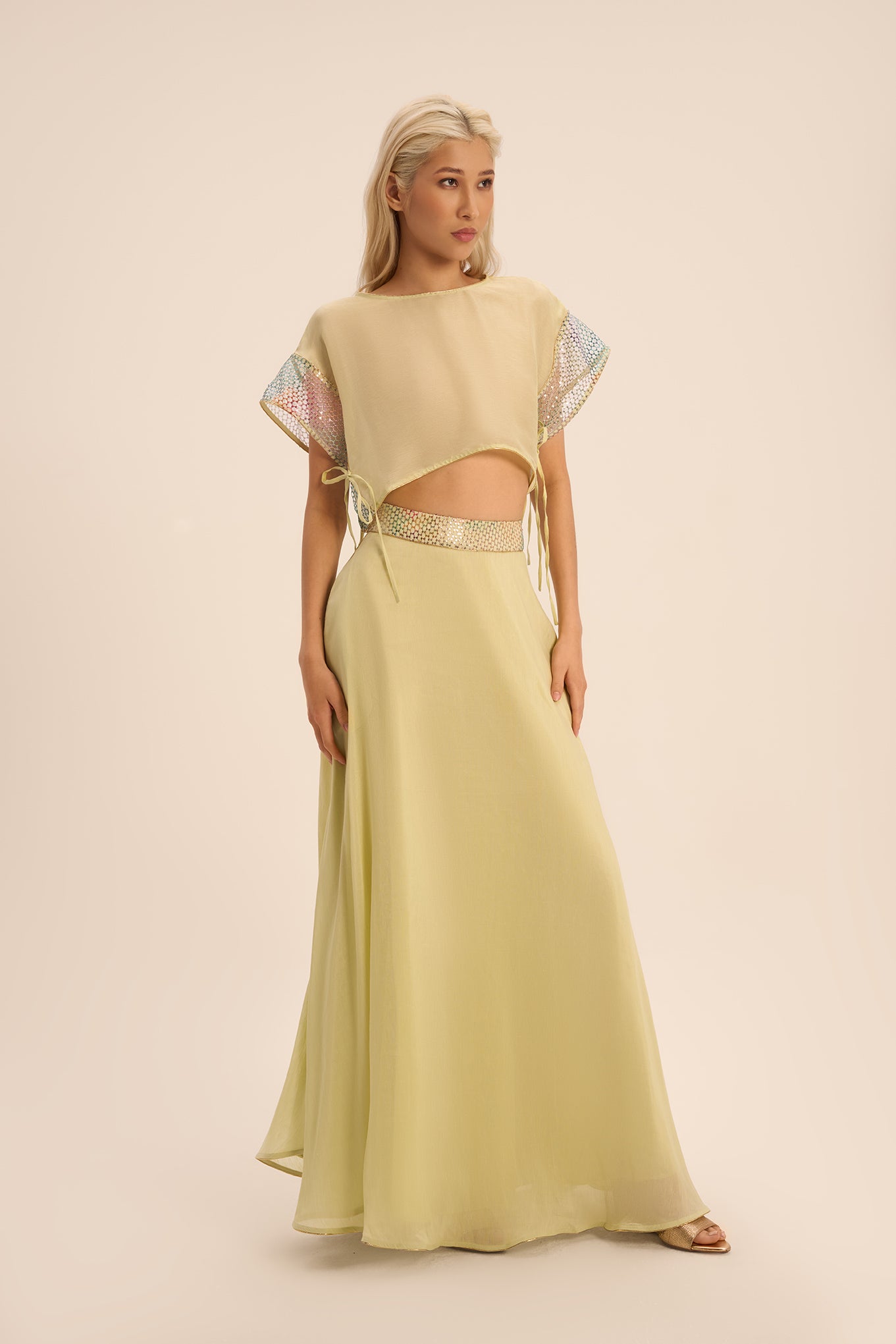 Woman SOPHIA LINEN AND SILK TOP AND SKIRT SET Fuchsia 2002391 | Sana Osmani