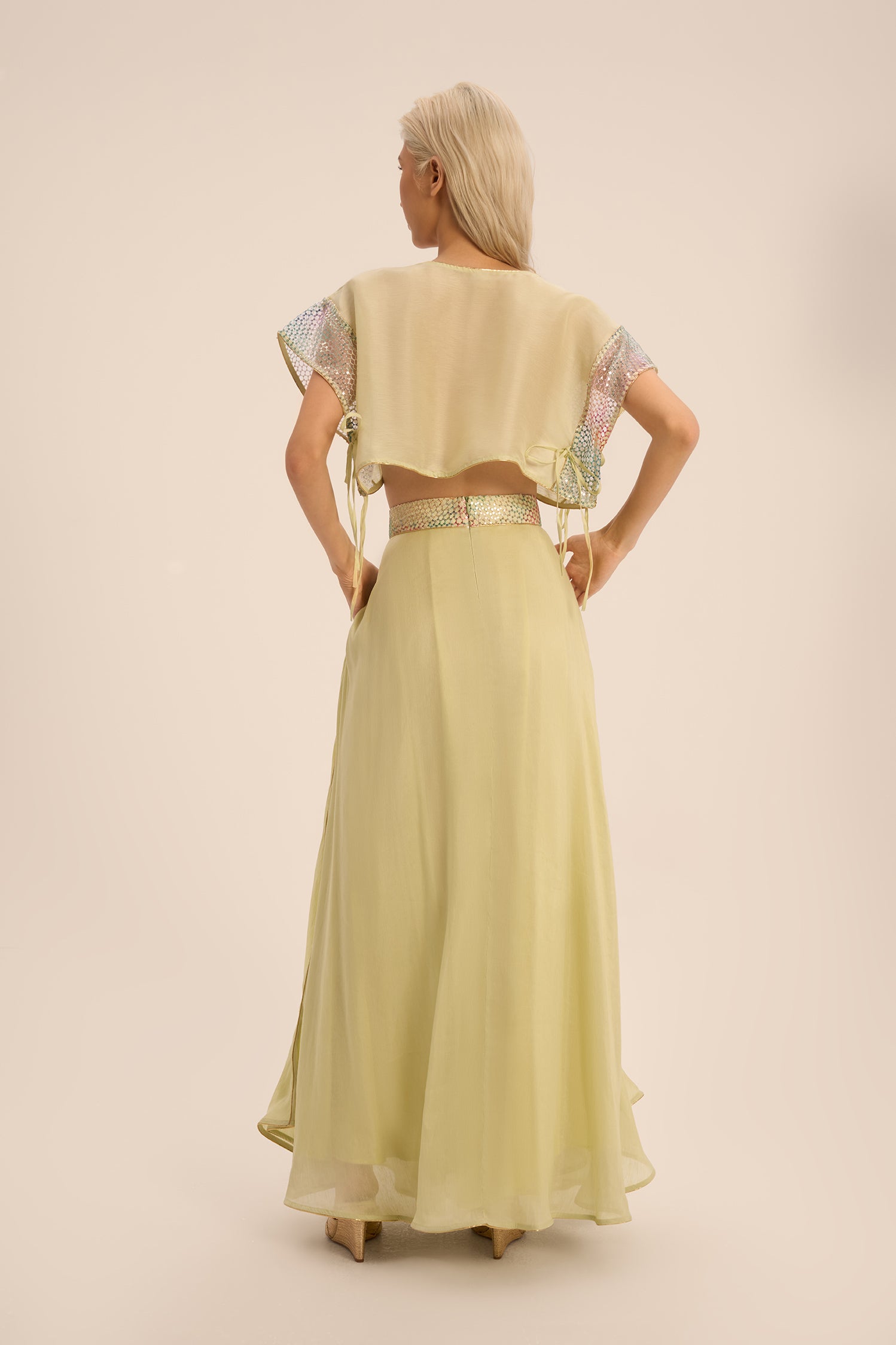 Woman SOPHIA LINEN AND SILK TOP AND SKIRT SET Fuchsia 2002391 | Sana Osmani