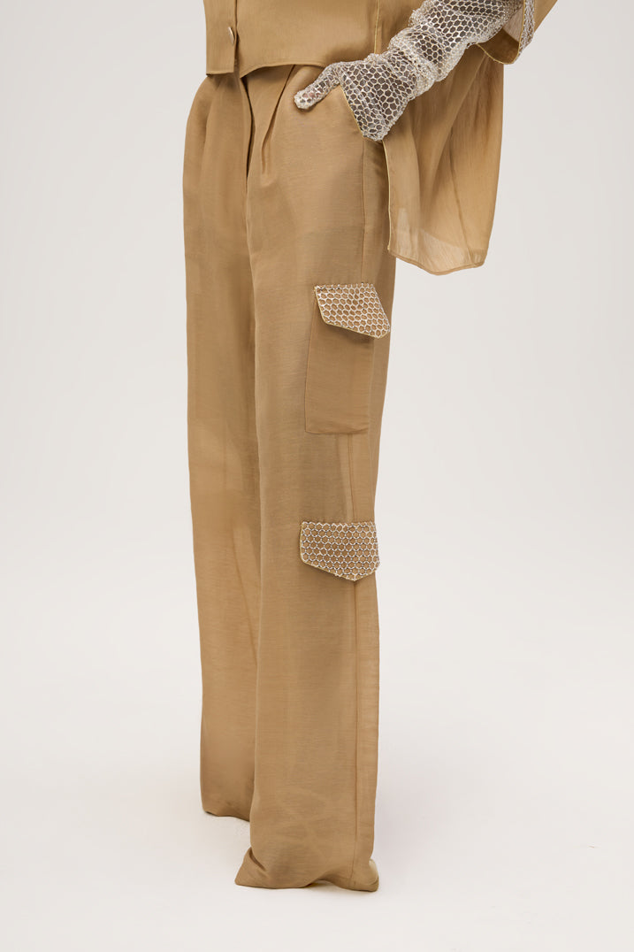 Woman SAGE TOP AND PANTS SET Fuchsia 2002361 | Sana Osmani