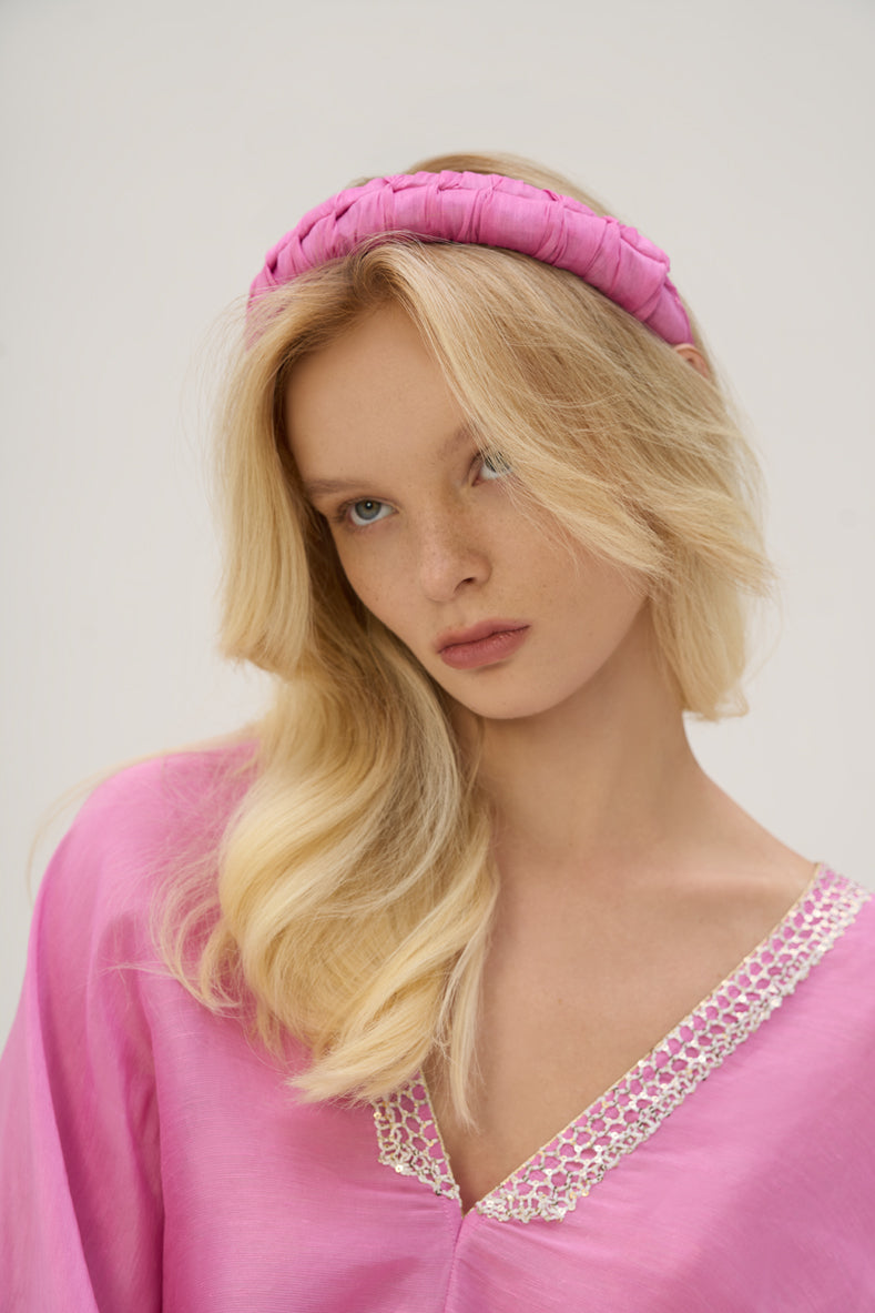 Woman SHEIVA HEADBAND Fuchsia 2002092 | Sana Osmani