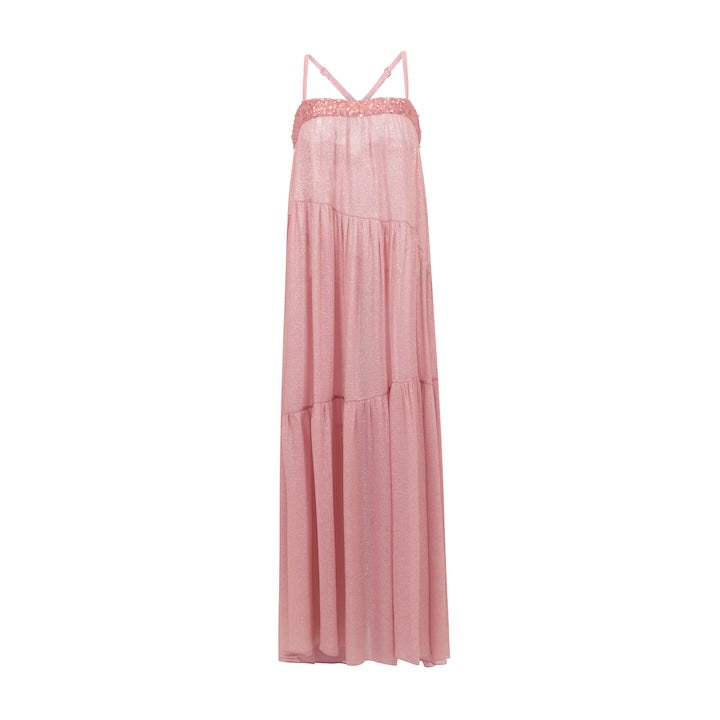 Woman Tobago Silk Dress Gelato Pink Salt 2001160 | Sana Osmani