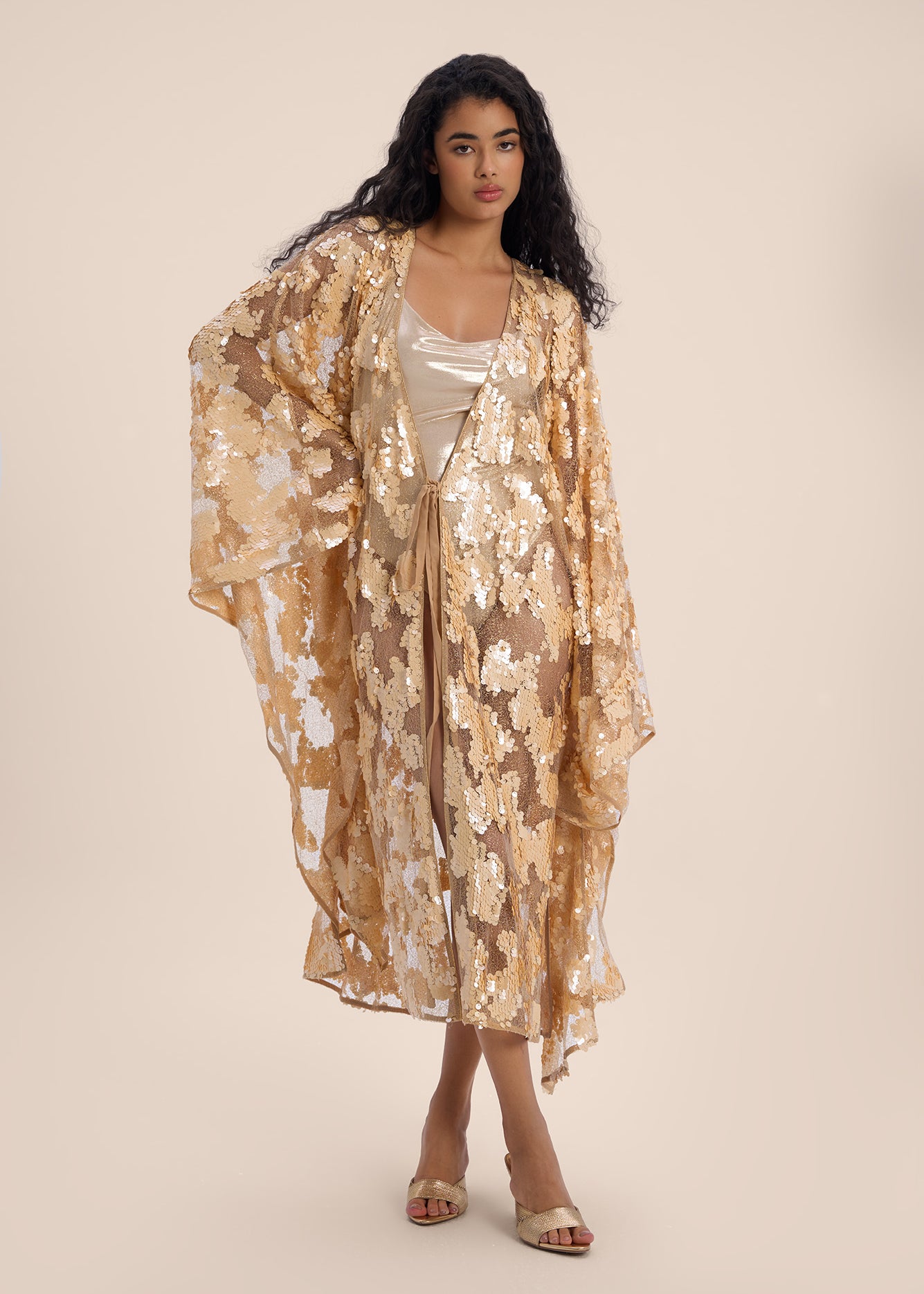 Woman VELVETINE KIMONO Multiprint 2002489 | Sana Osmani