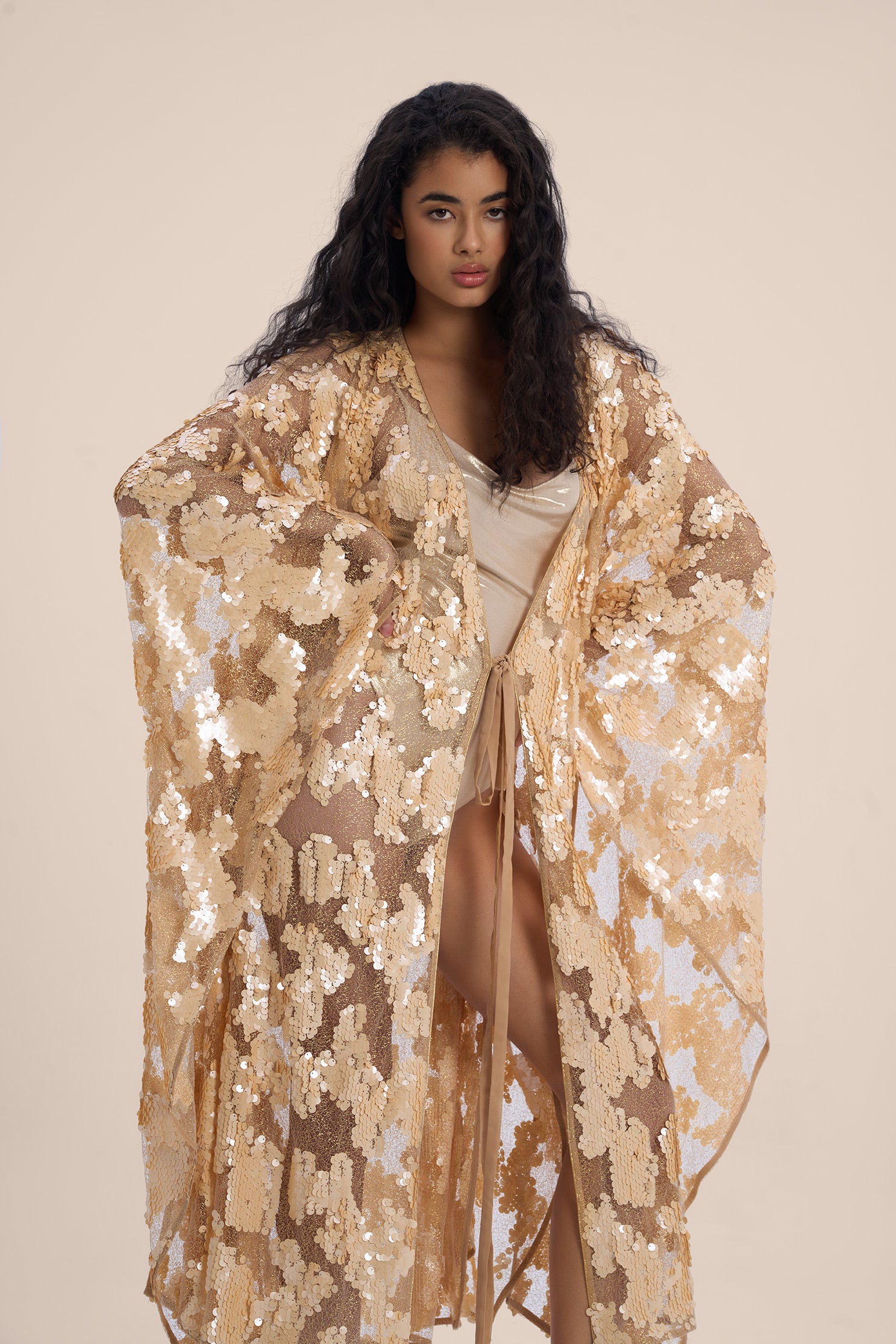 Woman VELVETINE KIMONO Multiprint 2002489 | Sana Osmani