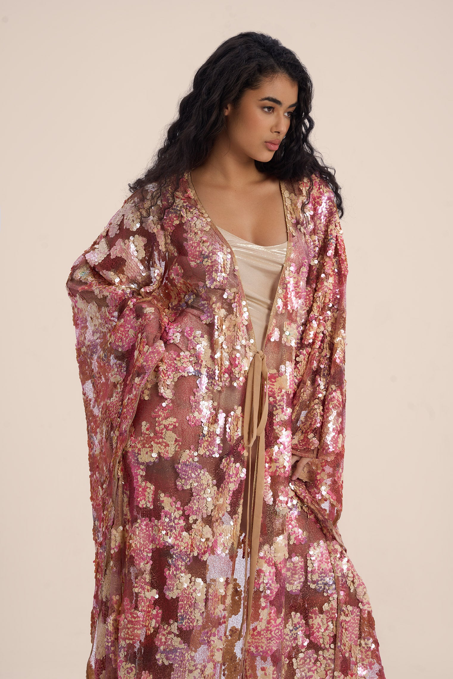Woman VELVETINE KIMONO Multiprint 2002489 | Sana Osmani